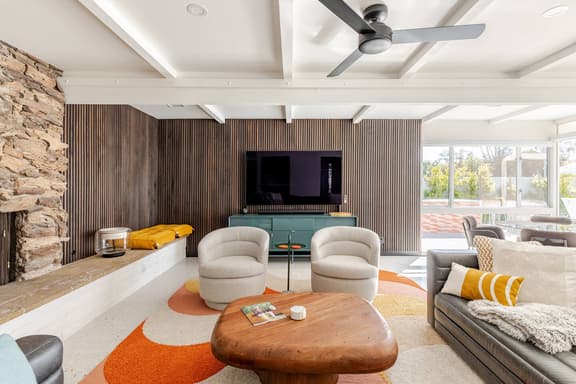 4-Suite Mid-Century Luxe Retreat | Pool/Spa/EV - Image 1
